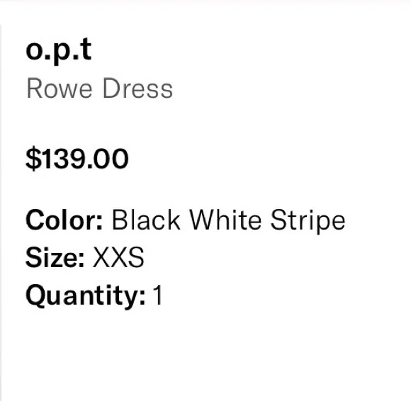 Striped Button-Front Cotton Poplin Dress - Picture 4 of 4